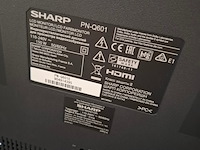 Monitor, sharp, pn-q601 - afbeelding 6 van  7
