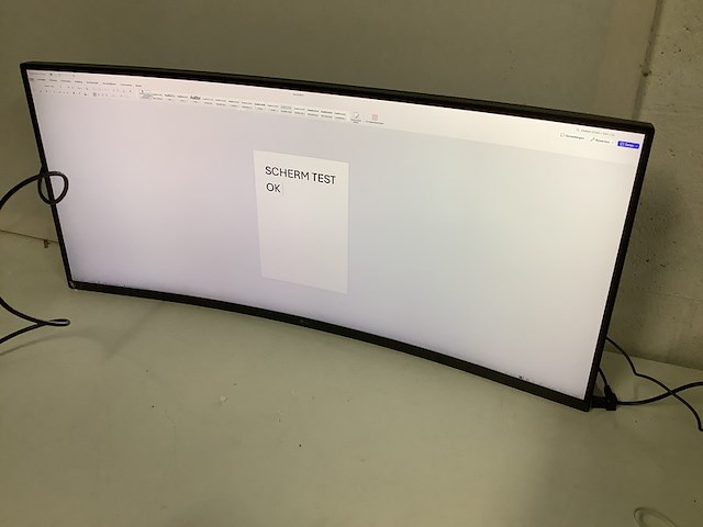 Monitor ultra wide 34 inch, lg, 34wr50qk, zwart - afbeelding 1 van  6