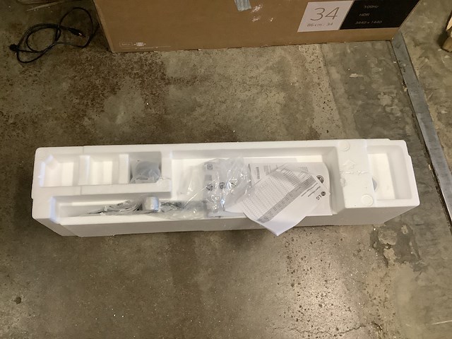 Monitor ultra wide 34 inch, lg, 34wr50qk, zwart - afbeelding 4 van  6