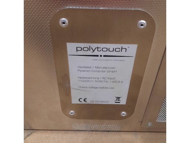 Monitor (zonder stander), polytouch, kiosk-terminal polytouch® 32 classic, grijs - afbeelding 6 van  10