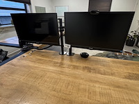 Monitorarm met 2 monitoren philips, 243v, zwart - afbeelding 1 van  8