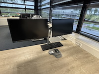 Monitorsteun met 2x monitor, philips, 245b - afbeelding 1 van  4