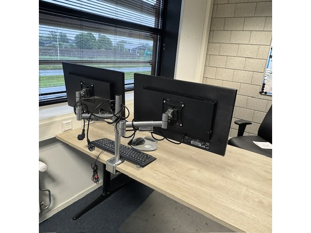 Monitorsteun met 2x monitor, philips, 245b - afbeelding 3 van  4