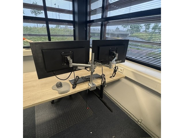Monitorsteun met 2x monitor, philips, 245b - afbeelding 2 van  3