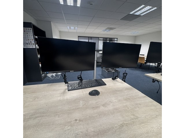 Monitorsteun met 2x monitor, philips, 245b - afbeelding 1 van  4