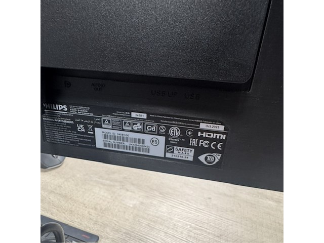 Monitorsteun met 2x monitor, philips, 245b - afbeelding 3 van  4