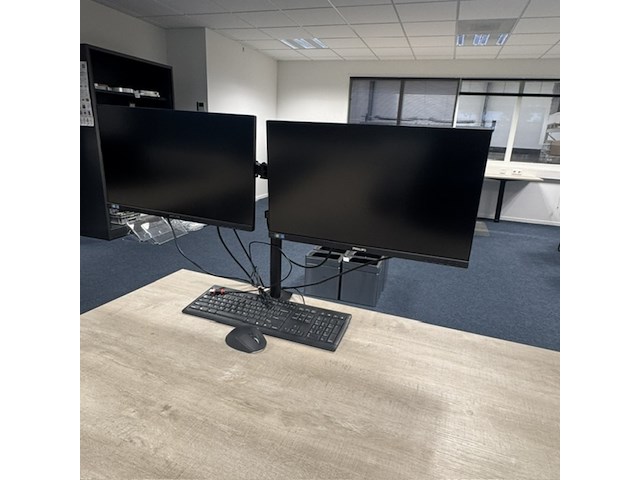 Monitorsteun met 2x monitor, philips, 245b - afbeelding 1 van  4