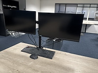 Monitorsteun met 2x monitor, philips, 245b - afbeelding 1 van  4
