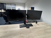 Monitorsteun met 2x monitor, philips, 245b - afbeelding 1 van  3