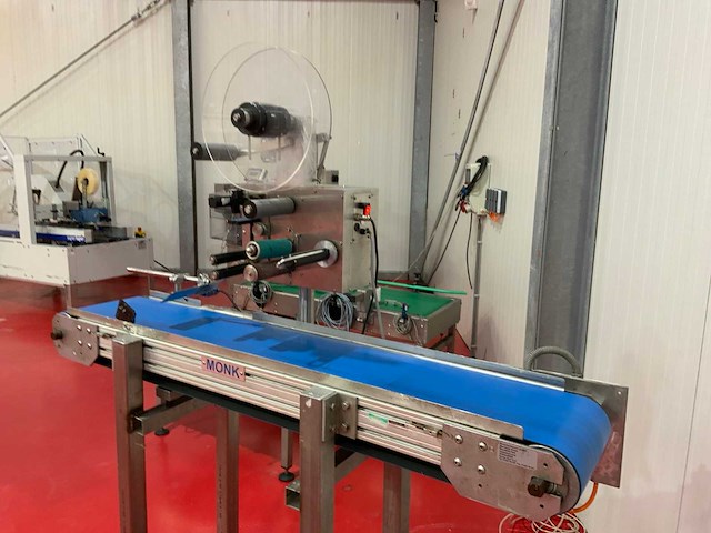 Monk conveyors l1 bovenlabelmachine - afbeelding 1 van  11