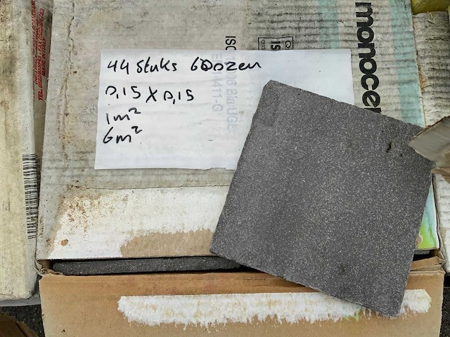 Monoceram - 15x15 cm - 6m2 - wandtegel - afbeelding 4 van  5