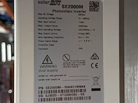 Monofasige fotovoltaïsche omvormer, solaredge, se2000m-rwk01nnn4 - afbeelding 4 van  5
