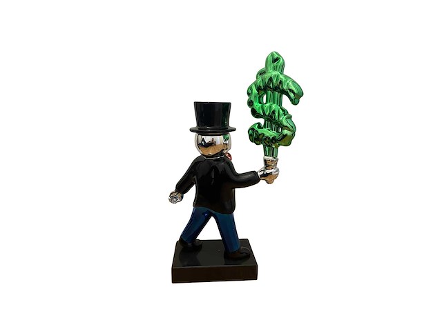 Monopoly sculptuur - afbeelding 3 van  4