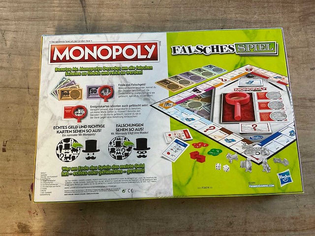 Monopoly vals geld bordspel (20x) - afbeelding 4 van  4