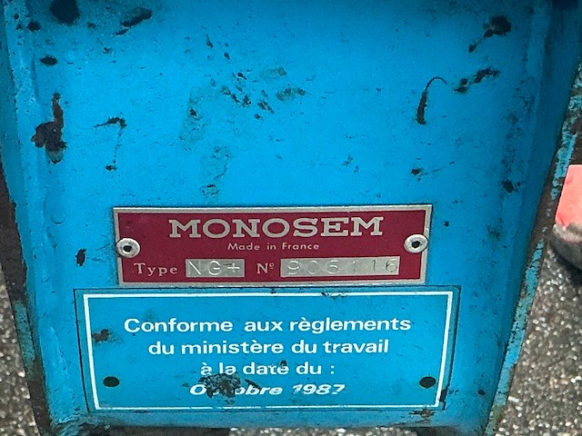 Monosem ng plus 6r gedragen maiszaaimachine - afbeelding 11 van  28