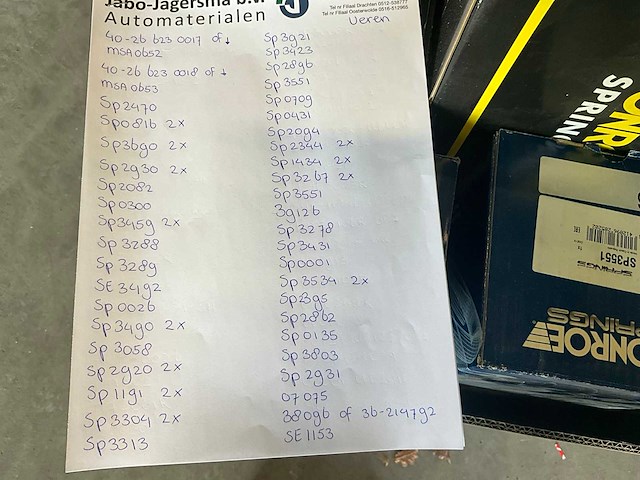 Monroe / meyle / suplex / bilstein - schokdempers en veren - partij auto onderdelen (65x) - afbeelding 17 van  18