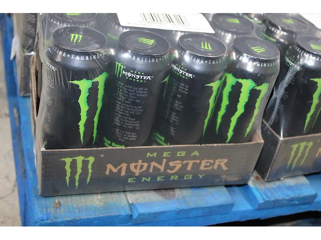 Monster energy 228 blikken tht 1-2027. bod is inclusief 34,20 euro statiegeldwaarde - afbeelding 2 van  2