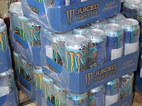 Monster energy aussie lemonade 60 blikken tht 1-2027. bod is inclusief 7,20 euro statiegeldwaarde - afbeelding 2 van  2