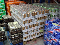 Monster energy dragon ice tea peach 1080 blikken tht 2-2027 bod is inclusief 162,00 euro statiegeldwaarde - afbeelding 1 van  2