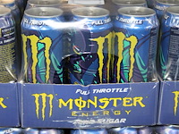 Monster energy full trottle 1368 blikken tht 4-2027. bod is inclusief 205,20 euro statiegeldwaarde - afbeelding 2 van  2