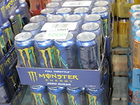 Monster energy full trottle 48 blikken tht 4-2027. bod is inclusief 7,20 euro statiegeldwaarde - afbeelding 2 van  2