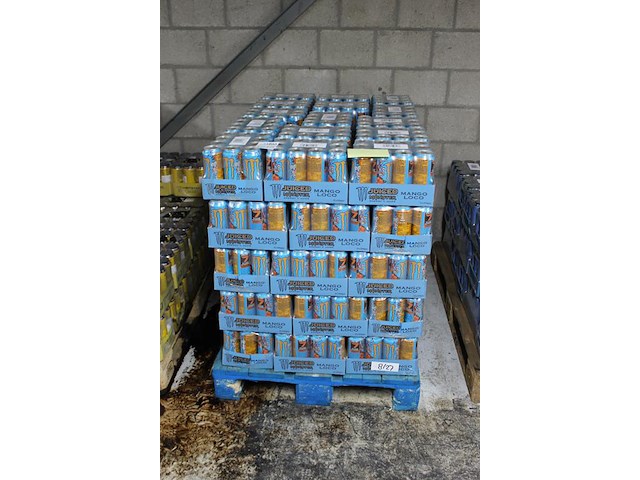 Monster energy mango loco 900 blikken tht 8-2027. bod is inclusief 135,00 euro statiegeldwaarde - afbeelding 2 van  2