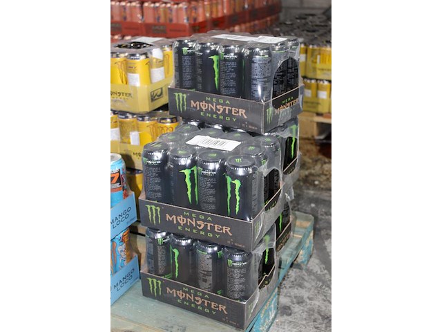 Monster energy mega 60 blikken tht 1-2027. bod is inclusief 9 euro statiegeldwaarde - afbeelding 2 van  2