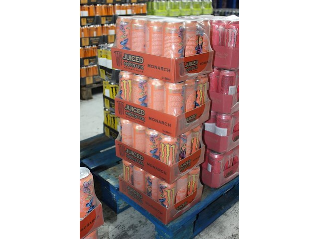 Monster energy monarch 48 blikken tht 3-2027. bod is inclusief 7,20 euro statiegeldwaarde - afbeelding 2 van  2