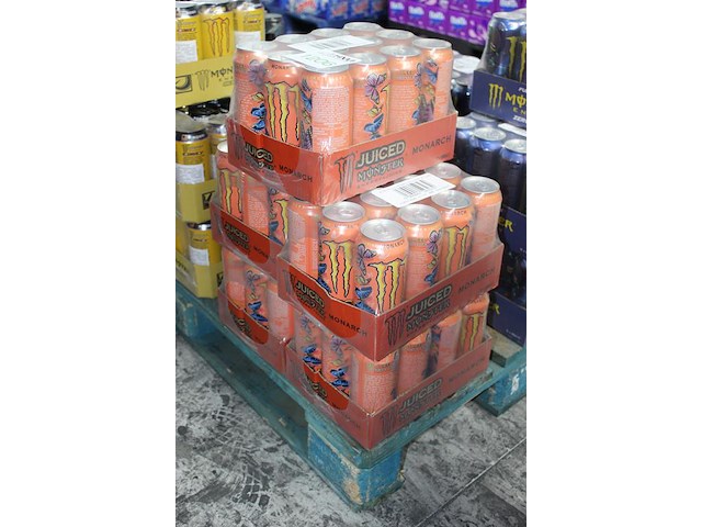 Monster energy monarch 60 blikken tht 3-2027. bod is inclusief 9 euro statiegeldwaarde - afbeelding 2 van  2