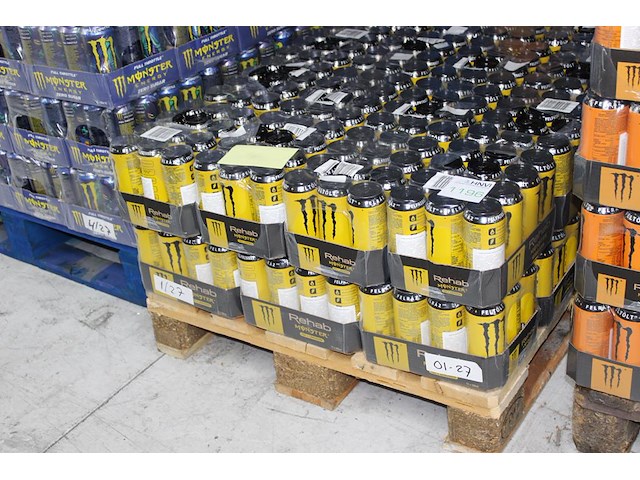 Monster energy rehab 432 blikken tht 1-2027. bod is inclusief 64,80 euro statiegeldwaarde - afbeelding 1 van  2