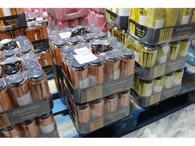 Monster energy rehab 48 blikken tht 4-2027. bod is inclusief 7,20 euro statiegeldwaarde - afbeelding 1 van  2