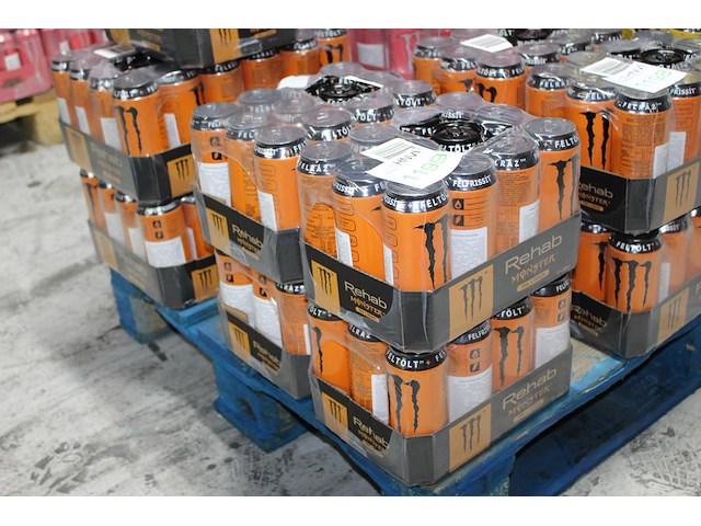 Monster energy rehab 48 blikken tht 4-2027. bod is inclusief 7,20 euro statiegeldwaarde - afbeelding 1 van  2