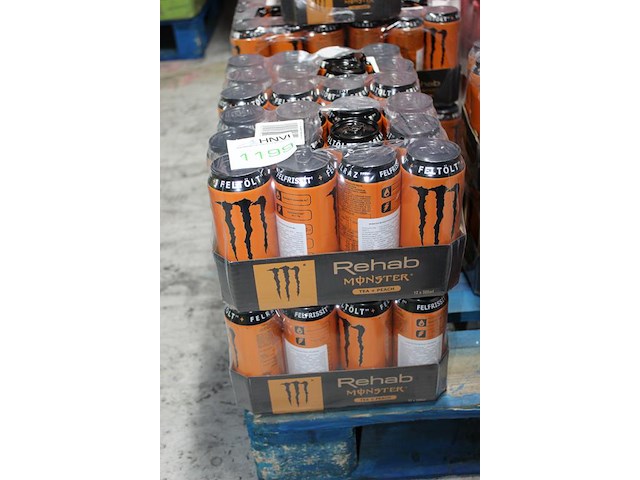 Monster energy rehab 48 blikken tht 4-2027. bod is inclusief 7,20 euro statiegeldwaarde - afbeelding 2 van  2