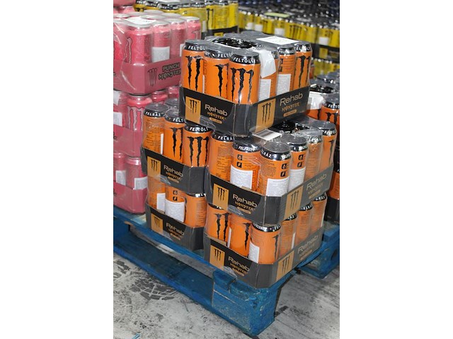 Monster energy rehab 60 blikken tht 4-2027. bod is inclusief 9 euro statiegeldwaarde - afbeelding 2 van  2