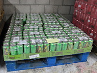 Monster energy rio punch 264 blikken tht 11-2026. bod is inclusief 39,60 euro statiegeldwaarde - afbeelding 1 van  2