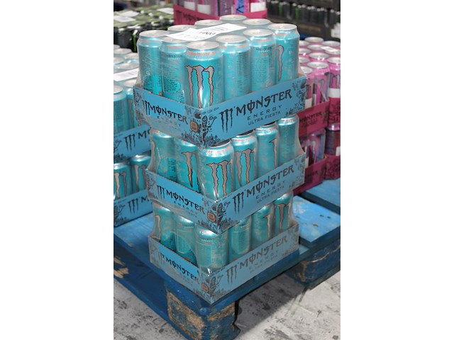 Monster energy ultra fiesta 36 blikken tht 5-2027. bod is inclusief 5,40 euro statiegeldwaarde - afbeelding 2 van  2