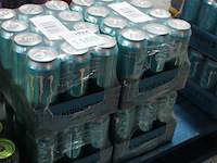 Monster energy ultra fiesta 48 blikken tht 5-2027. bod is inclusief 7,20 euro statiegeldwaarde - afbeelding 2 van  2