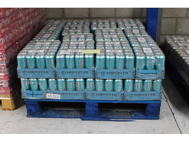 Monster energy ultra fiesta 528 blikken tht 5-2027. bod is inclusief 79,20 euro statiegeldwaarde - afbeelding 1 van  2