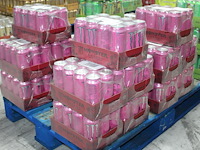 Monster energy ultra rosa 60 blikken tht 4-2027. bod is inclusief 9 euro statiegeldwaarde - afbeelding 1 van  2