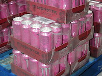 Monster energy ultra rosa 60 blikken tht 4-2027. bod is inclusief 9 euro statiegeldwaarde - afbeelding 2 van  2