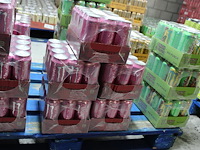 Monster energy ultra rosa 60 blikken tht 4-2027. bod is inclusief 9 euro statiegeldwaarde - afbeelding 1 van  2