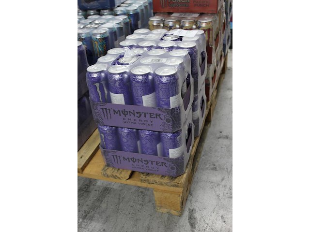 Monster energy ultra violet 48 blikken tht 1-2027. bod is inclusief 5,40 euro statiegeldwaarde - afbeelding 2 van  2