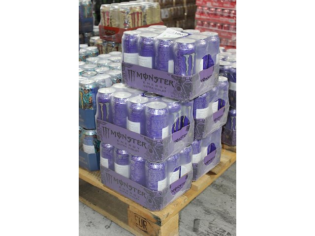 Monster energy ultra violet 60 blikken tht 1-2027. bod is inclusief 7,20 euro statiegeldwaarde - afbeelding 2 van  2