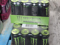 Monster energy zero sugar green 36 blikken tht 7-2027. bod is inclusief 5,40 statiegeldwaarde - afbeelding 2 van  2