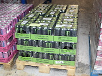 Monster energy zero sugar green 648 blikken tht 7-2027. bod is inclusief 97,20 statiegeldwaarde - afbeelding 1 van  2