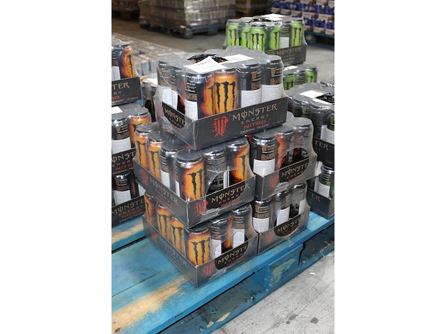 Monster nitro cosmic peach 60 blikken met tht 8-2026. bod is inclusief 9 euro statiegeldwaarde - afbeelding 2 van  2