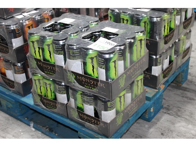 Monster nitro super dry 48 blikken met tht 12-2026. bod is inclusief 7,20 euro statiegeldwaarde - afbeelding 1 van  2