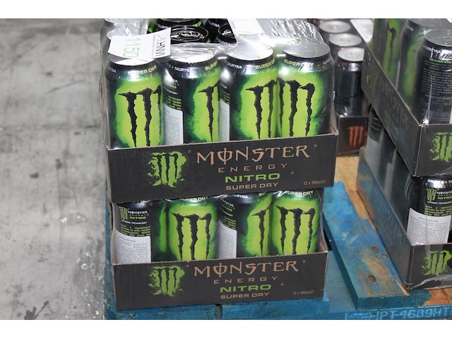 Monster nitro super dry 48 blikken met tht 12-2026. bod is inclusief 7,20 euro statiegeldwaarde - afbeelding 2 van  2