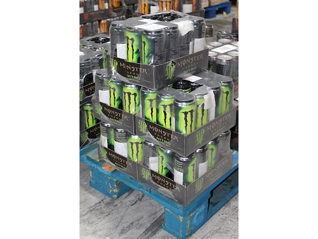 Monster nitro super dry 60 blikken met tht 12-2026. bod is inclusief 9 euro statiegeldwaarde - afbeelding 2 van  2