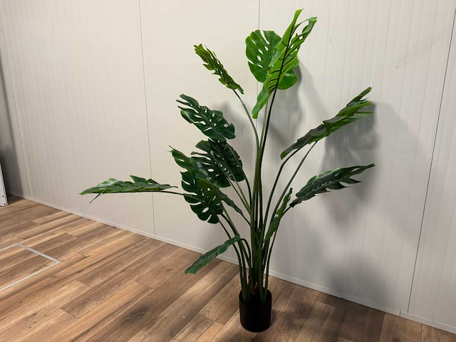 Monstera kunstplant (160cm hoog) - afbeelding 8 van  14
